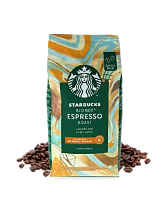 Blonde Espresso Roast kaffeb&oslash;nner fra Starbucks 
