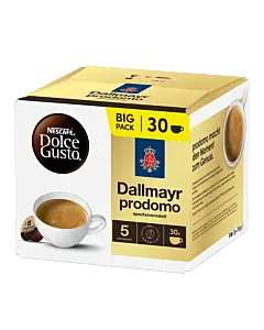 Dallmayr Prodomo Big Pack pakke og kapsel til Dolce Gusto