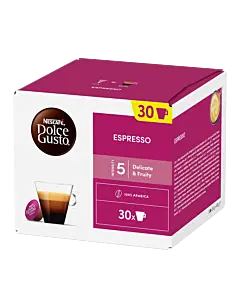Nescaf&eacute; Espresso Big Pack pakke og kapsel til Dolce Gusto
