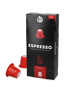 Kaffekapslen Espresso package and capsule for Nespresso&Acirc;&reg;