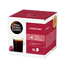 NescafÃ© Americano package and capsule for Dolce Gusto