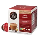 Nescafé Caffè Ginseng pakke og kapsel til Dolce Gusto
