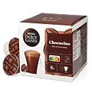 NescafÃ© Chococino package and capsule for Dolce Gusto