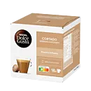 NescafÃ© Cortado Espresso Macchiato package and capsule for Dolce Gusto