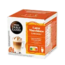NescafÃ© Latte Macchiato Caramel package and capsule for Dolce Gusto