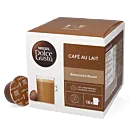 NescafÃ© CafÃ© au Lait package and capsule for Dolce Gusto