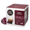 Nescafé Doppio Espresso pakke og kapsel til Dolce Gusto
