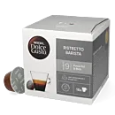 NescafÃ© Ristretto Barista package and capsule for Dolce Gusto