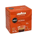 Lavazza Espresso Delizioso pakke og kapsel til Lavazza A Modo Mio
