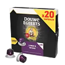 Douwe Egberts Lungo 8 Intense XL package and capsule for NespressoÂ®
