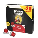 Douwe Egberts Lungo 6 Original XL pakke og kapsel til Nespresso
