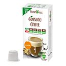 FoodNess Ginseng Coffee pakke og kapsel til Nespresso
