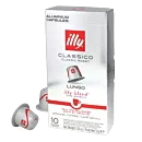 illy Lungo Classico package and capsule for NespressoÂ®