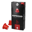 Kaffekapslen Espresso package and capsule for NespressoÂ®