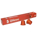 Kaffekapslen Espresso Premium pakke og kapsel til Nespresso
