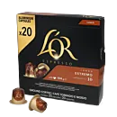 L'OR Lungo Estremo Big Pack pakke og kapsel til Nespresso®