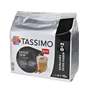 Coffee Shop Selections Chai Latte package and capsule for Tassimo