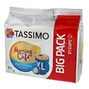 Morning Café Mild & Smooth XL pakke og kapsel til Tassimo