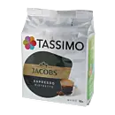 Jacobs Espresso Ristretto pakke og kapsel til Tassimo