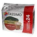 Jacobs Café au Lait Big Pack pakke og kapsel til Tassimo
