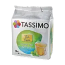 Tassimo Tea Time Green Tea & Mint package and capsule for Tassimo