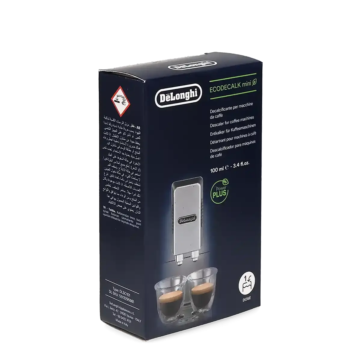 Delonghi\u0020Afkalkning\u0020Eco\u0020Decalk\u0020mini\u0020DLSC101
