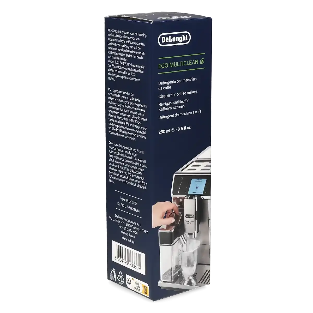 Delonghi\u0020Reng\u00F8ringsmiddel\u0020Eco\u0020Multiclean\u0020DLSC550