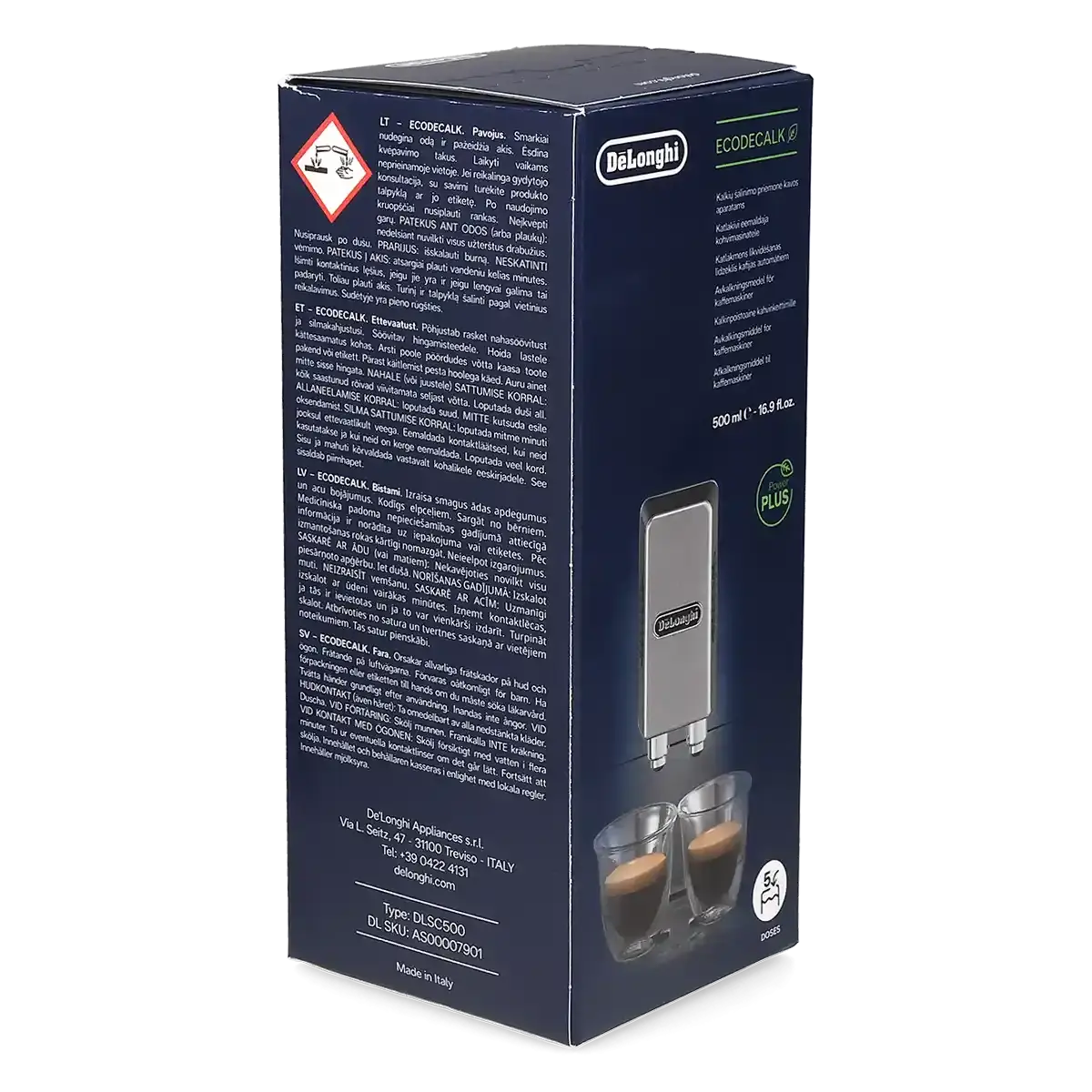 Delonghi\u0020Afkalkning\u0020Eco\u0020Decalk\u0020DLSC500