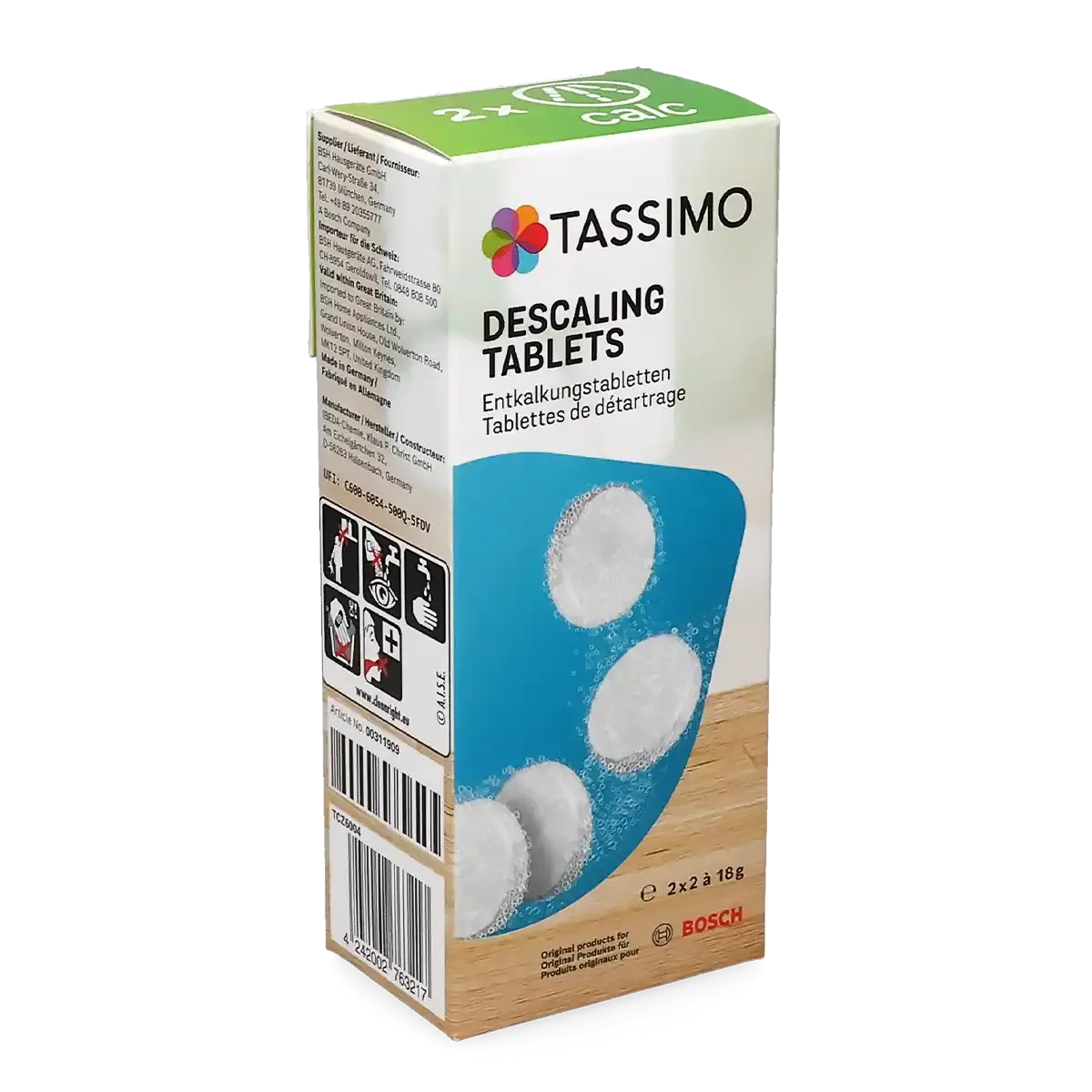 Tassimo\u0020Afkalkning