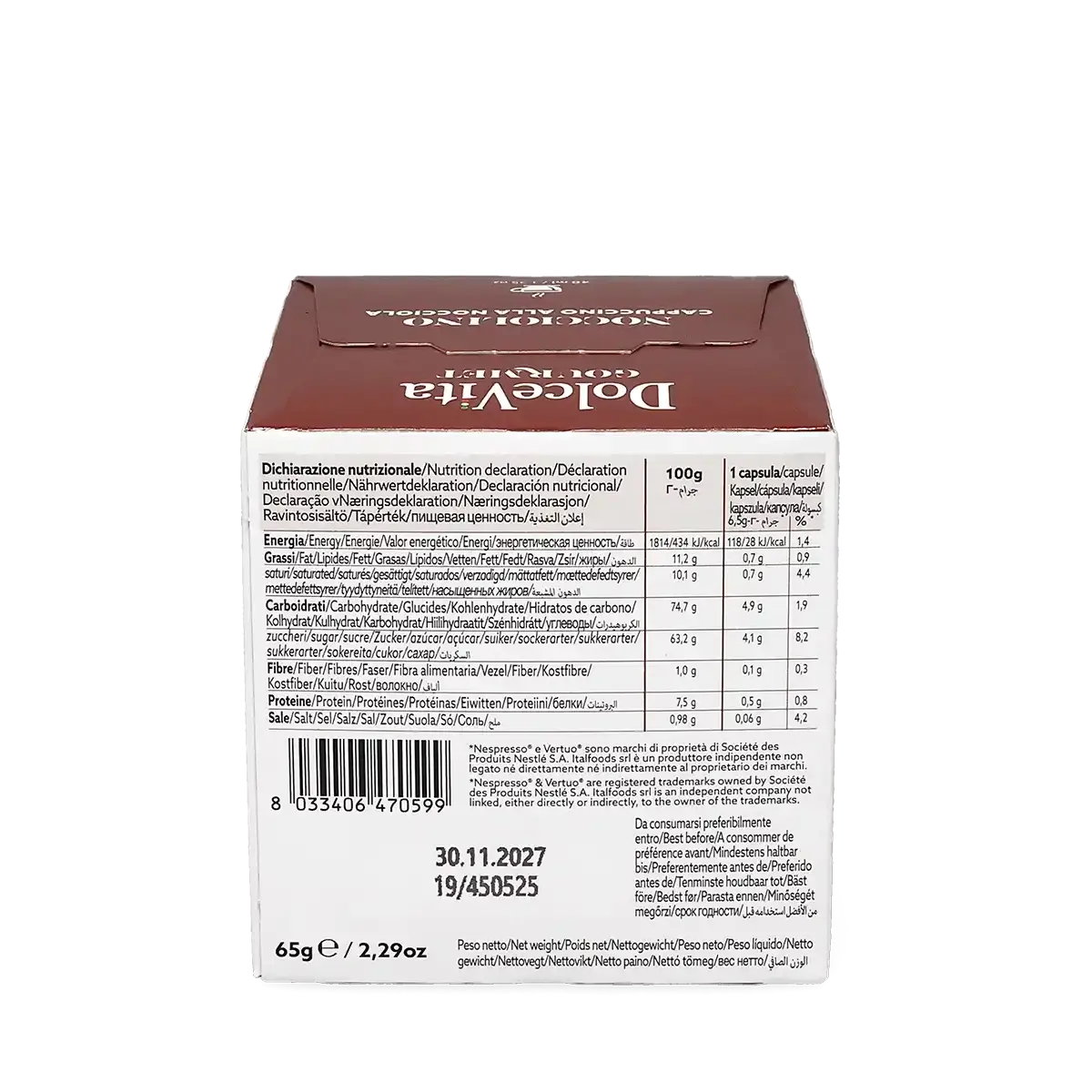 Nocciolino\u0020\u002D\u0020Hasseln\u00F8d\u0020Cappuccino