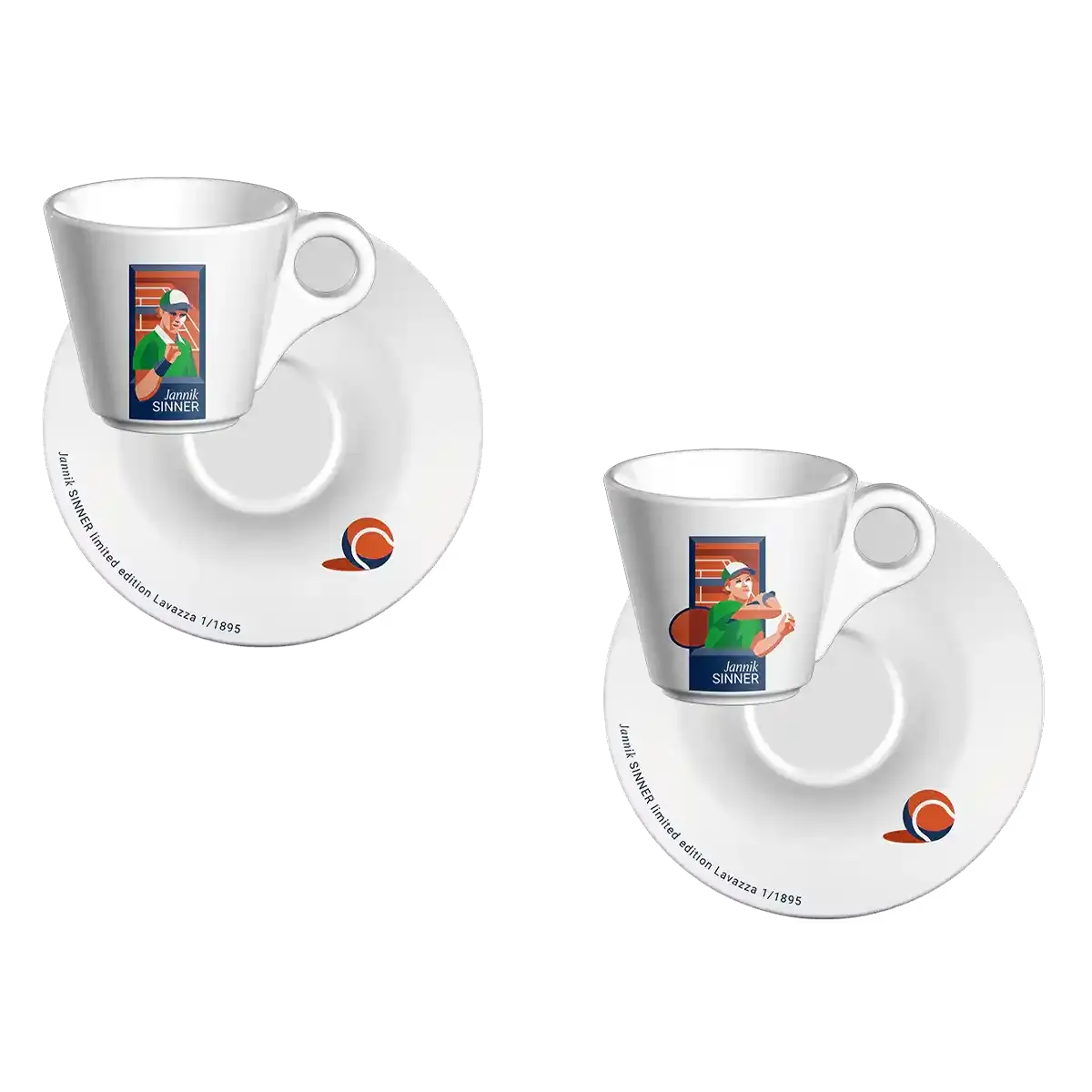 Jannik Sinner Clay Edition espressosæt