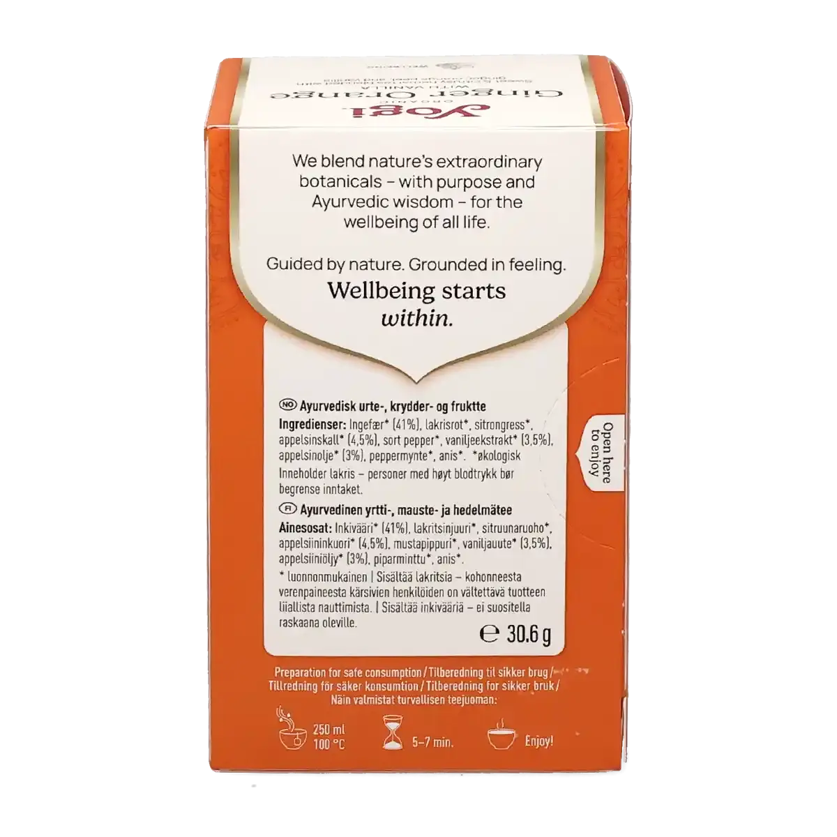 Ginger Orange Vanilla