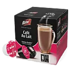 Café René Café Au Lait pakke og kapsel til Dolce Gusto
