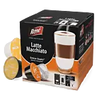 Café René Latte Macchiato pakke og kapsel til Dolce Gusto
