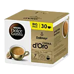 Dallmayr Crema d'Oro Big Pack pakke og kapsel til Dolce Gusto