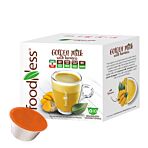 FoodNess Golden Milk pakke og kapsel til Dolce Gusto
