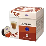 Kaffekapslen CafÃ© Au Lait package and capsule for Dolce Gusto