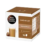 NescafÃ© CafÃ© au Lait package and capsule for Dolce Gusto