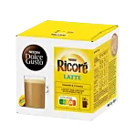 Nescafé Ricoré Latte pakke og kapsel til Dolce Gusto
