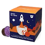 Senso Nocturno Caramelised Orange Peel Chocolate pakke og kapsel til Dolce Gusto
