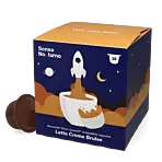 Senso Nocturno Latte Crème Brulee pakke og kapsel til Dolce Gusto
