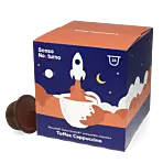 Senso Nocturno Toffee Cappuccino pakke og kapsel til Dolce Gusto
