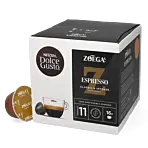 ZoÃ©gas Espresso package and capsule for Dolce Gusto