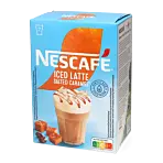 Iced Latte Salted Caramel instant kaffe fra Nescafé Gold