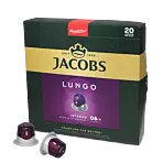 Jacobs Lungo 8 Intenso XL package and capsule for NespressoÂ®