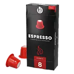 Kaffekapslen Espresso package and capsule for NespressoÂ®