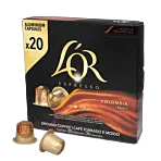 L'OR Lungo Colombia Big Pack pakke og kapsel til Nespresso®