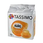 CafÃ© Hag Crema Decaf package and capsule for Tassimo