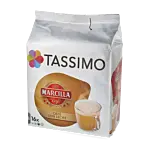 Marcilla CafÃ© Con Leche package and capsule for Tassimo